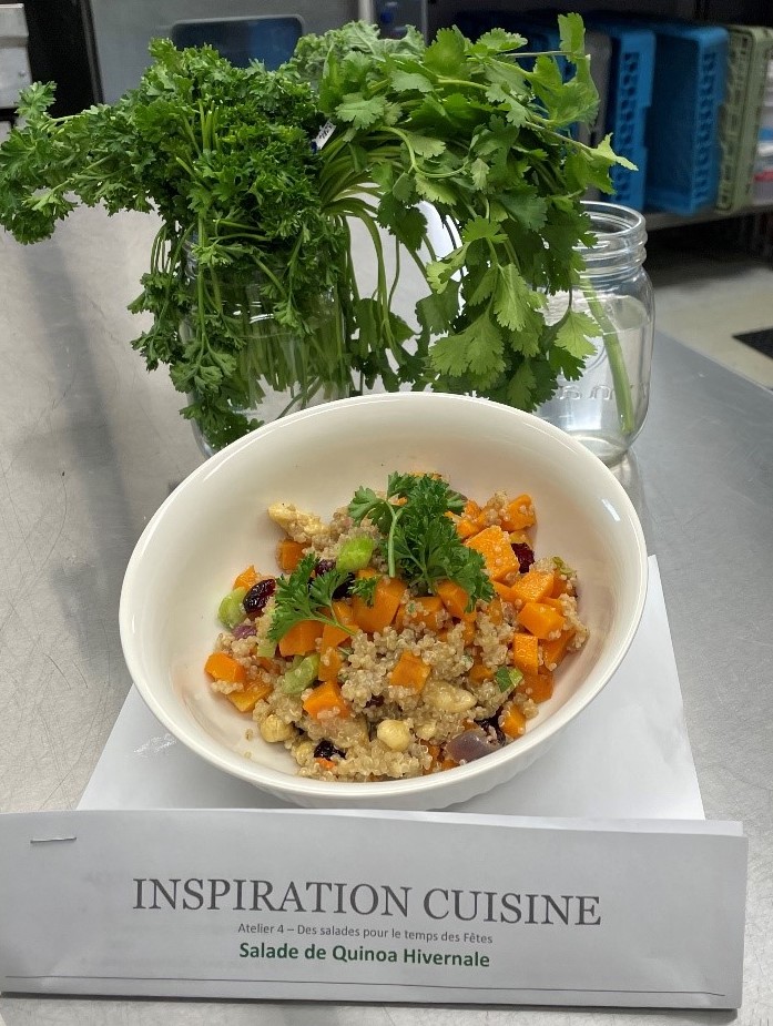 Photo Salade de Quinoa hivernale copie