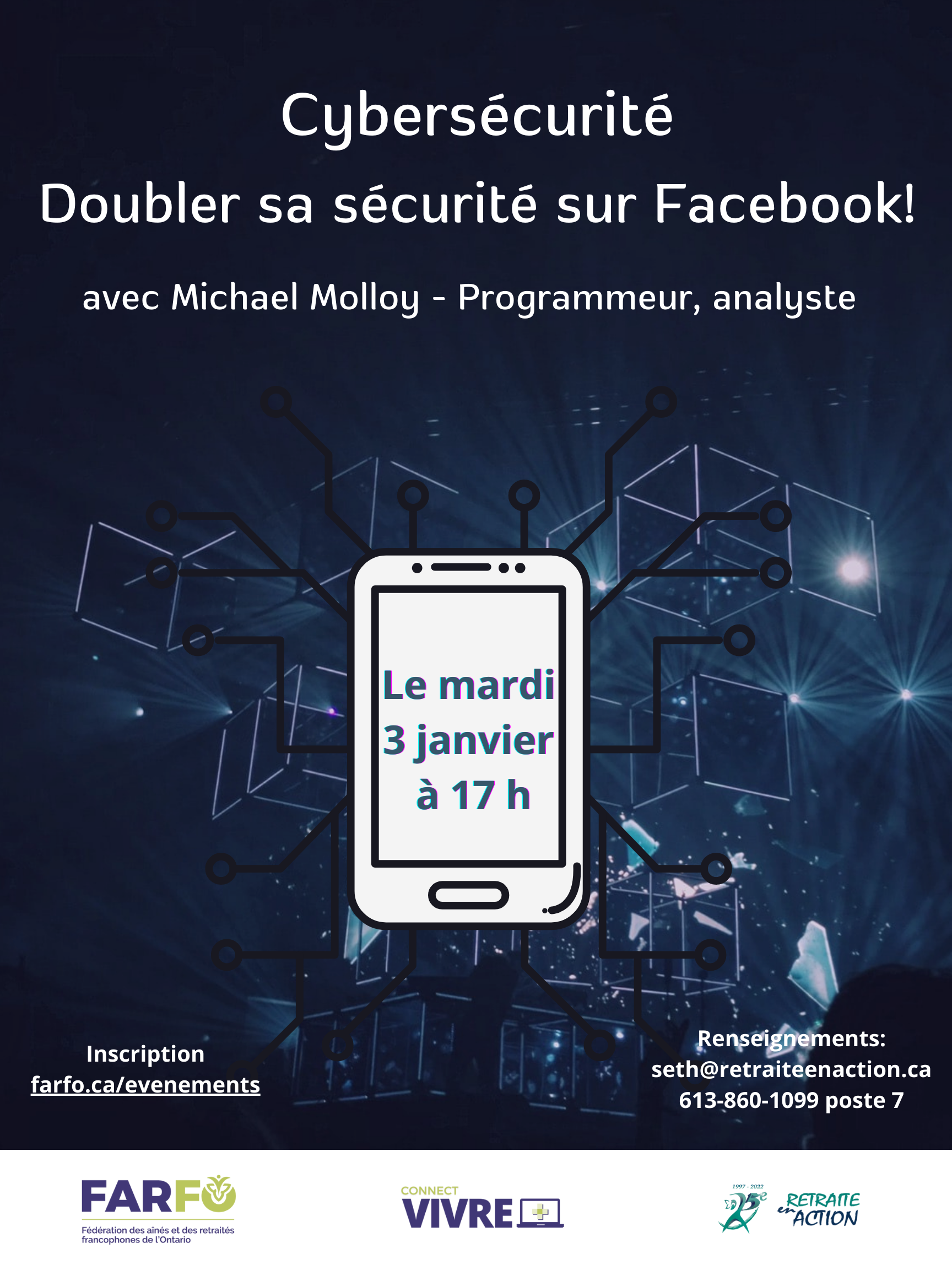 Cybersecurite Doubler sa securite sur Facebook Farfo