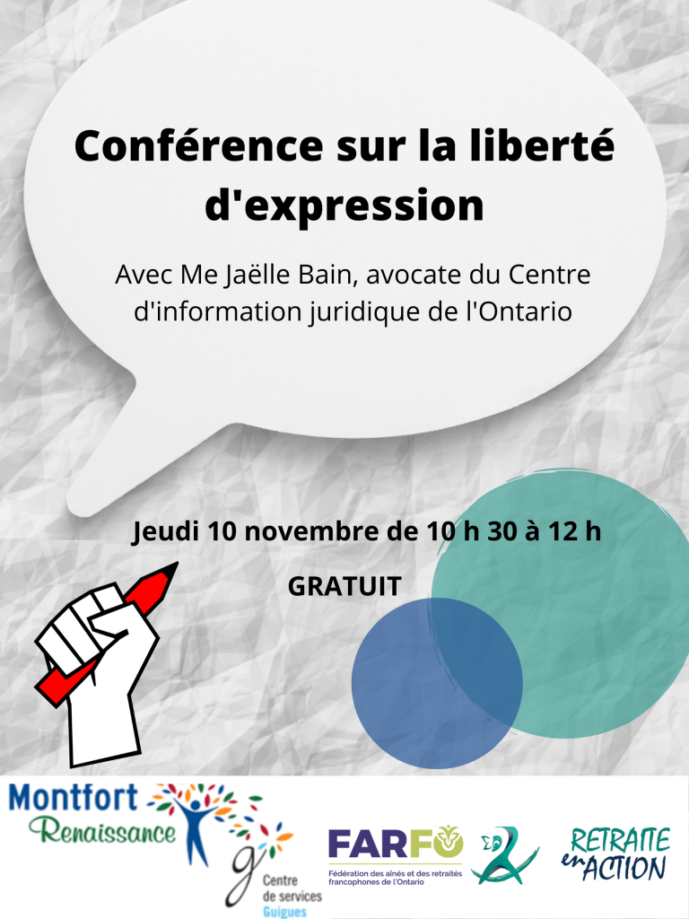 FARFO Conference sur la liberte dexpression