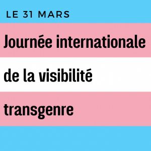 31 mars Journee visibilite transgenre