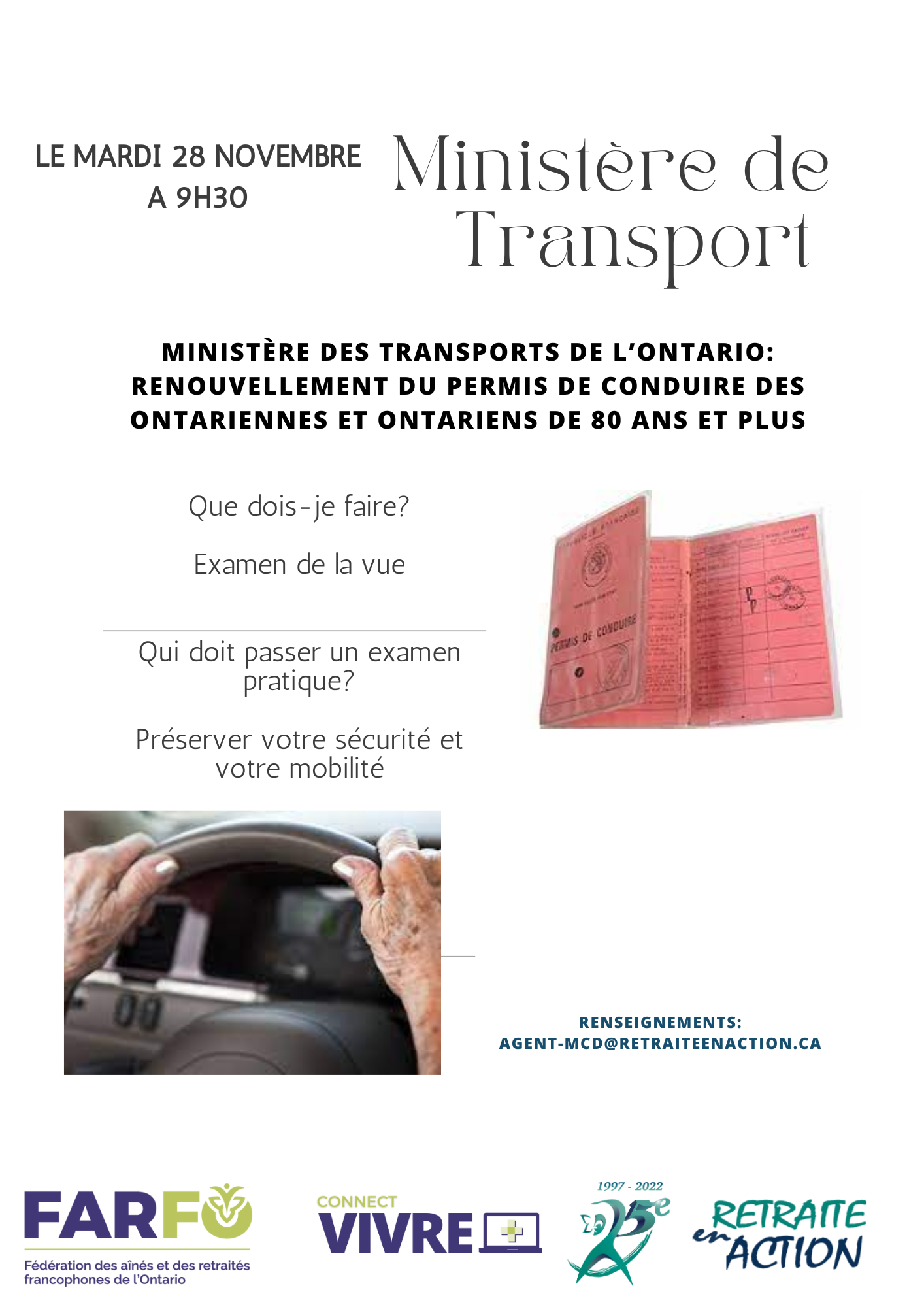 Ministère de Transport