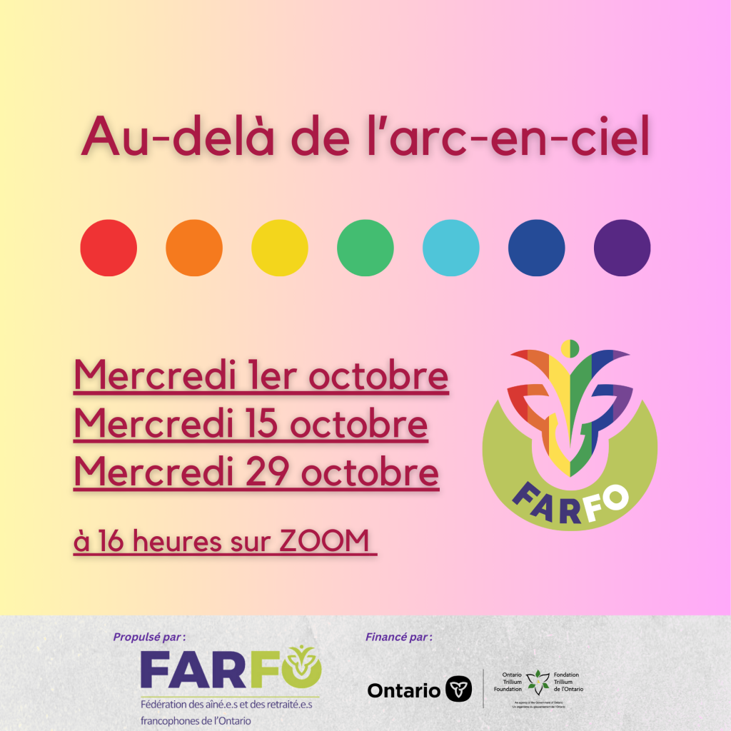 Au delà de l'arc en ciel octobre