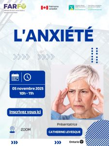 L’anxiété 05 novembre